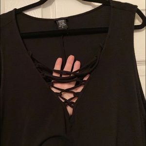 Sexy lattice style peplum Torrid 3x